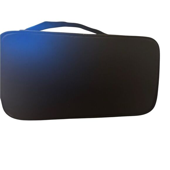 NWOT Victoria's Secret Black Toiletry Bag with Gold Logo - Picture 10 of 13